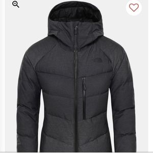 The north face heavenly down jacket tnr black